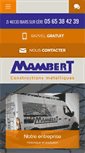 Mobile Screenshot of mambert.com